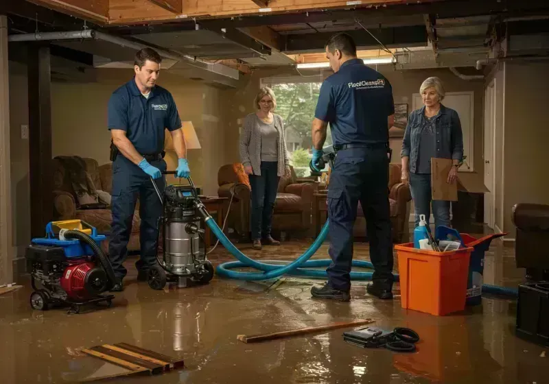 Basement Water Extraction and Removal Techniques process in Bradley Beach, NJ